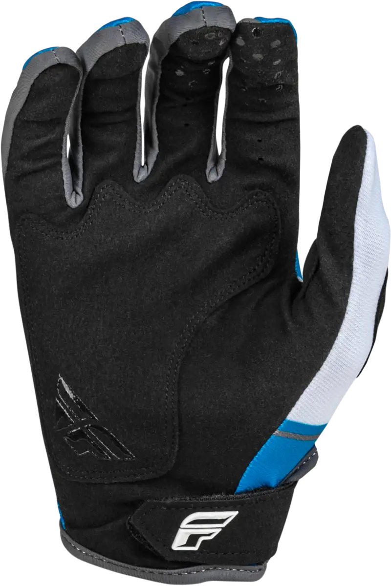 377-410M Kinetic Prix Gloves Bright Blue/Charcoal Md