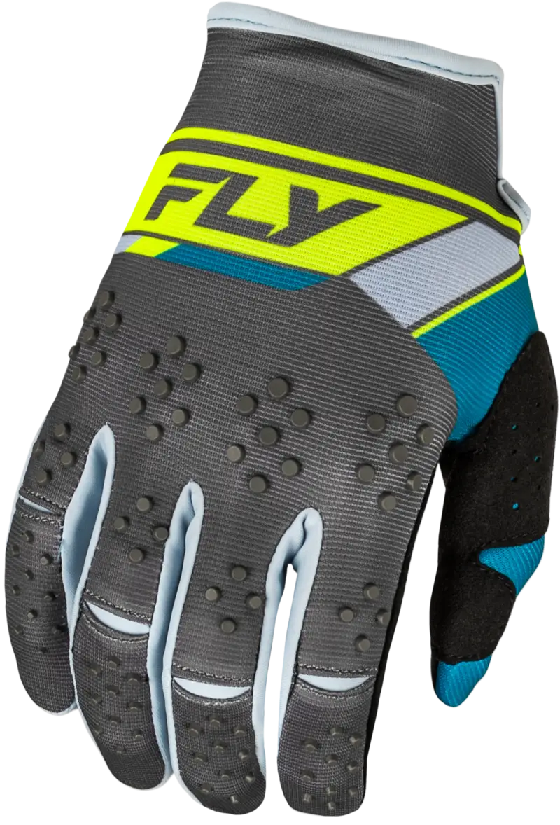 377-4113X Kinetic Prix Gloves Charcoal/Hi Vis 3x