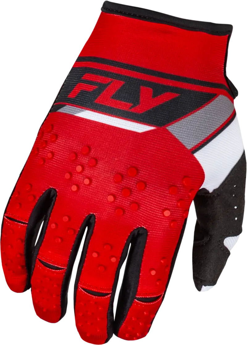 377-4122X Kinetic Prix Gloves Red/Grey/White 2x