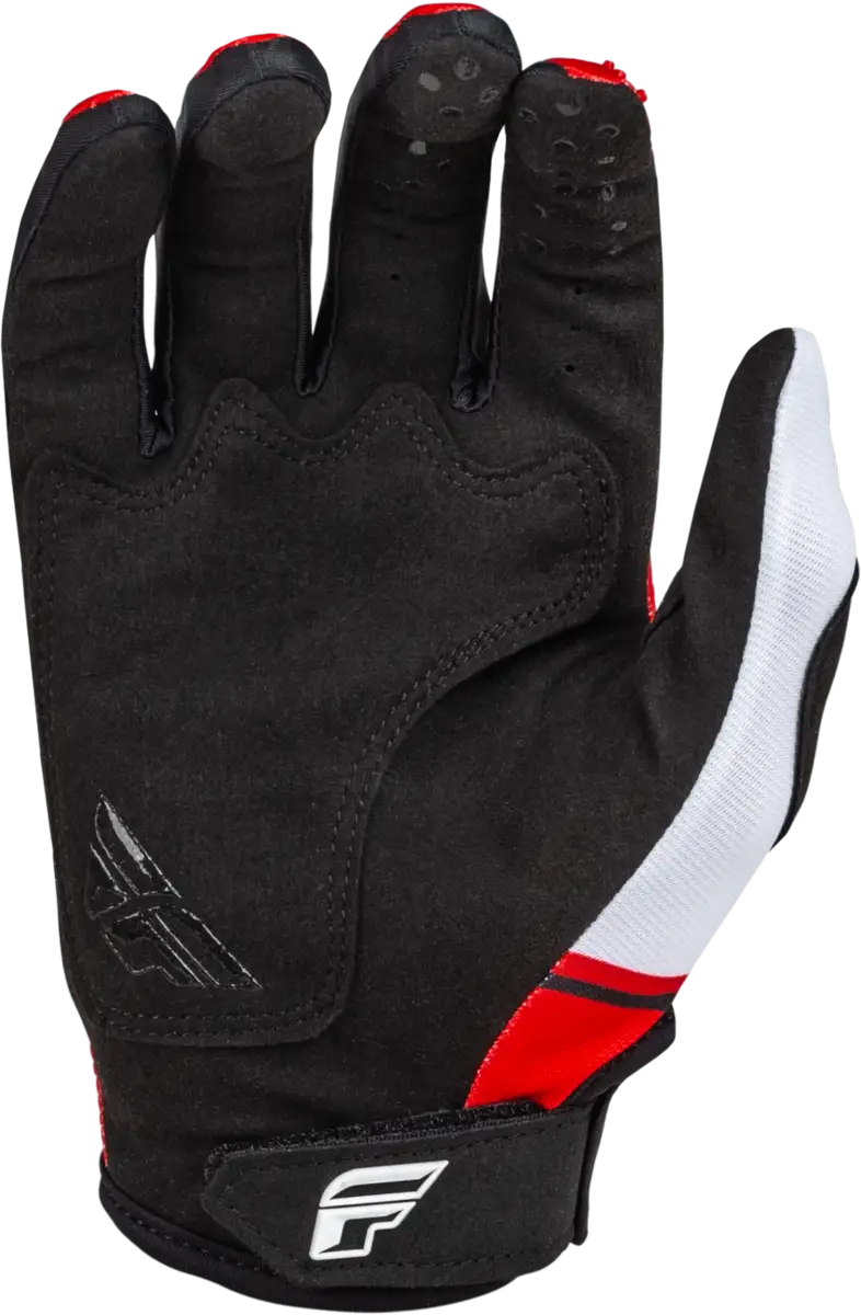 377-412M Kinetic Prix Gloves Red/Grey/White Md