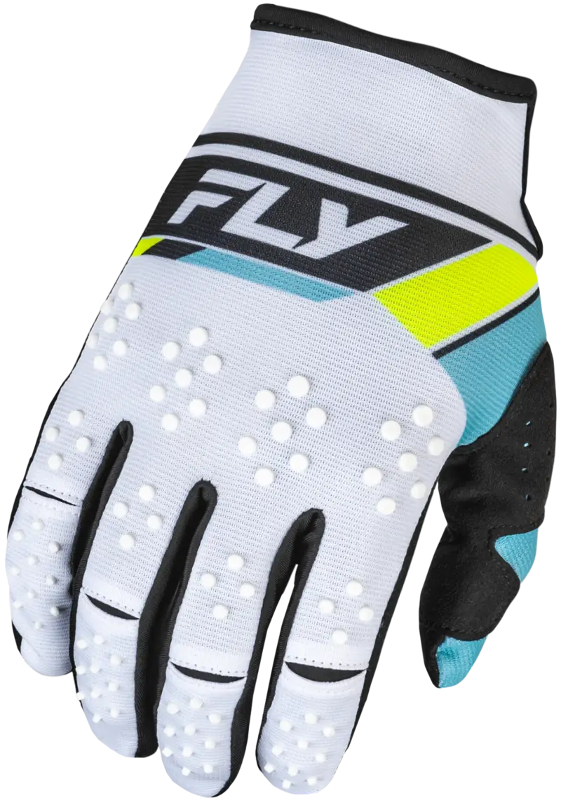 377-413X Kinetic Prix Gloves White/Black/Hi Vis Xl - RV and Auto Parts