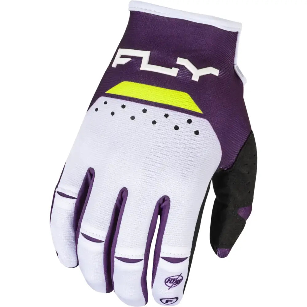 377-511S Kinetic Reload Gloves Deep Purple/White/Hi Vis Sm