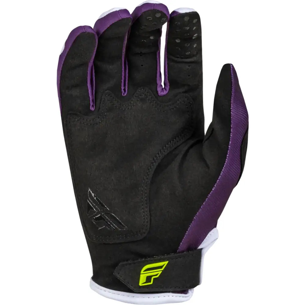 377-511S Kinetic Reload Gloves Deep Purple/White/Hi Vis Sm