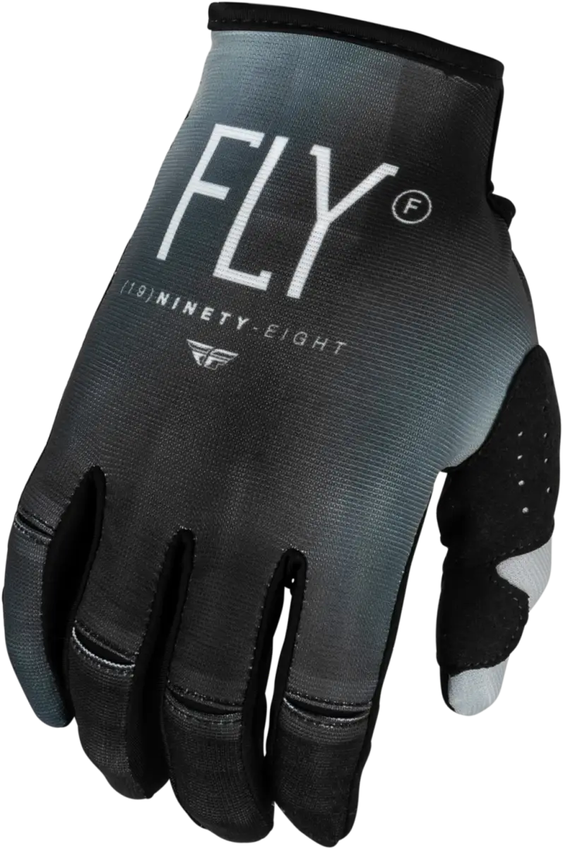 377-515YL Youth Kinetic Prodigy Gloves Black/Light Grey Yl