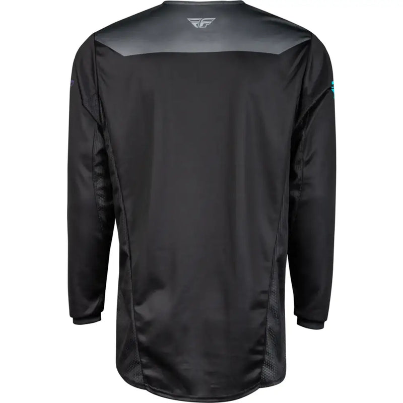 377-520L Kinetic Reload Jersey Charcoal/Black/Blue Iridium Lg