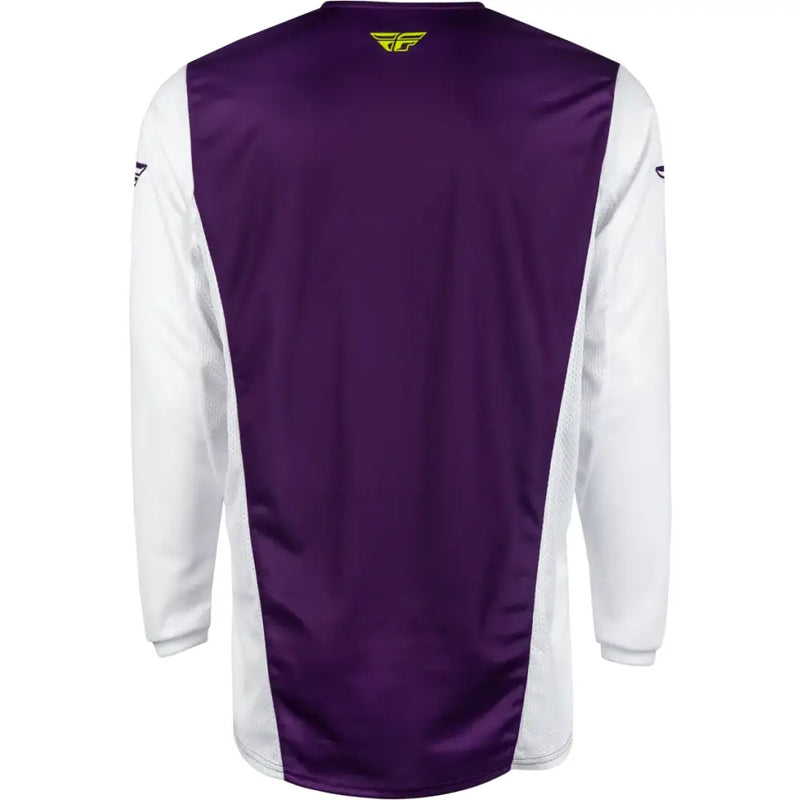 377-521L Kinetic Reload Jersey Deep Purple/White/Hi Vis Lg