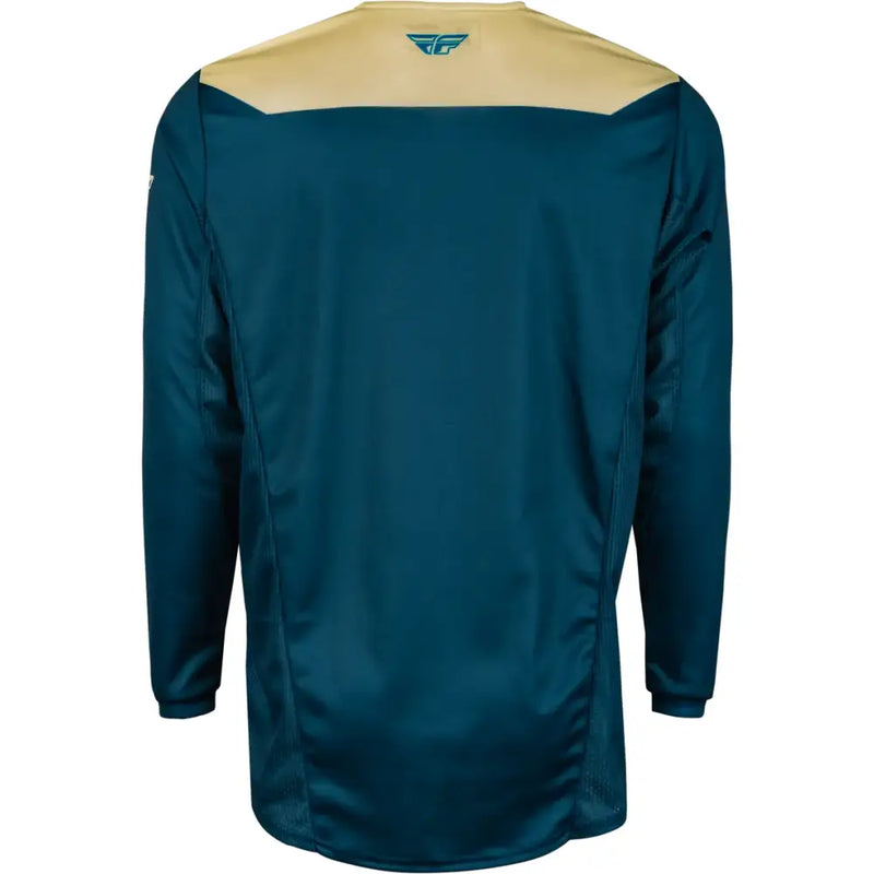 377-523L Kinetic Reload Jersey Ivory/Navy/Cobalt Lg