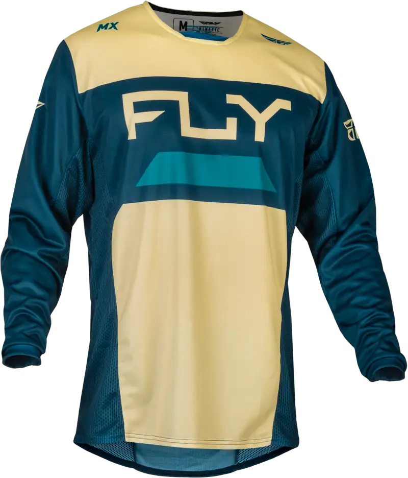 377-523M Kinetic Reload Jersey Ivory/Navy/Cobalt Md