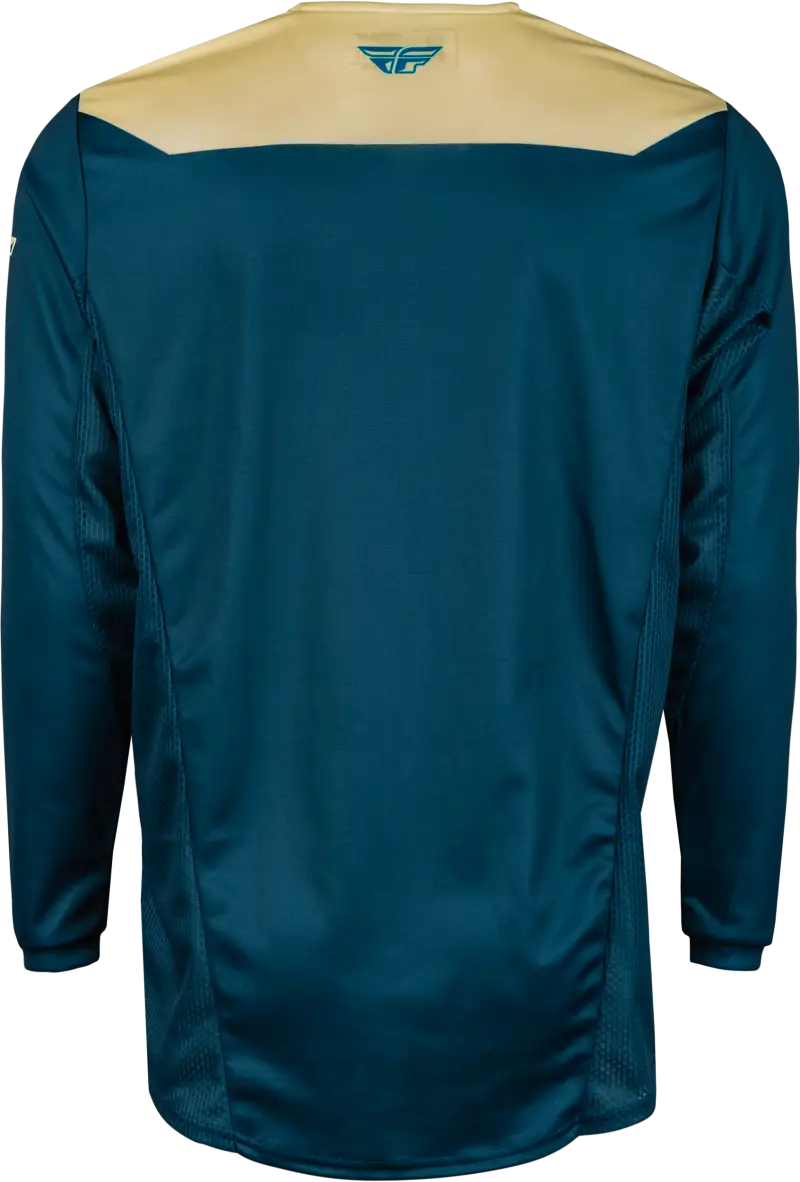 377-523M Kinetic Reload Jersey Ivory/Navy/Cobalt Md