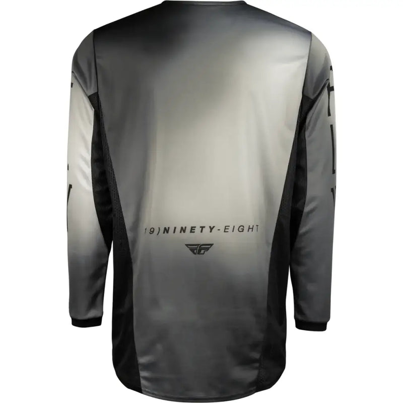 377-525YL Youth Kinetic Prodigy Jersey Black/Light Grey Yl