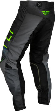 377-53622 Youth Kinetic Prodigy Pants Char/Neon Green/True Blu Sz 22 - RV and Auto Parts