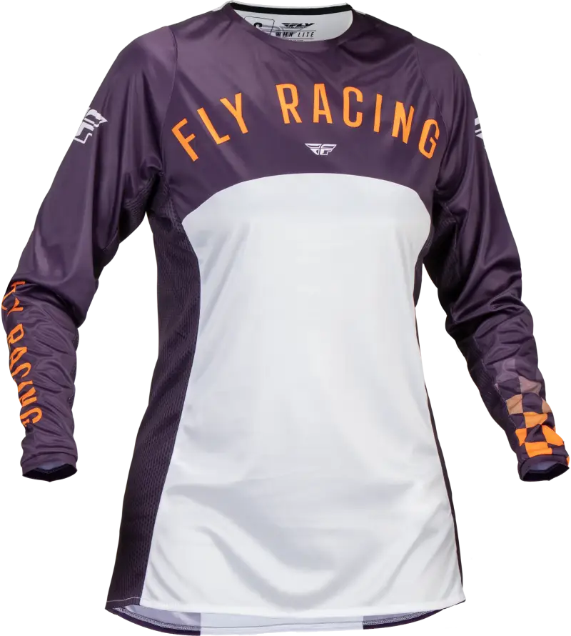 377-6212X Women's Lite Jersey Deep Purple/Wht/Neon Coral 2x - RV and Auto Parts