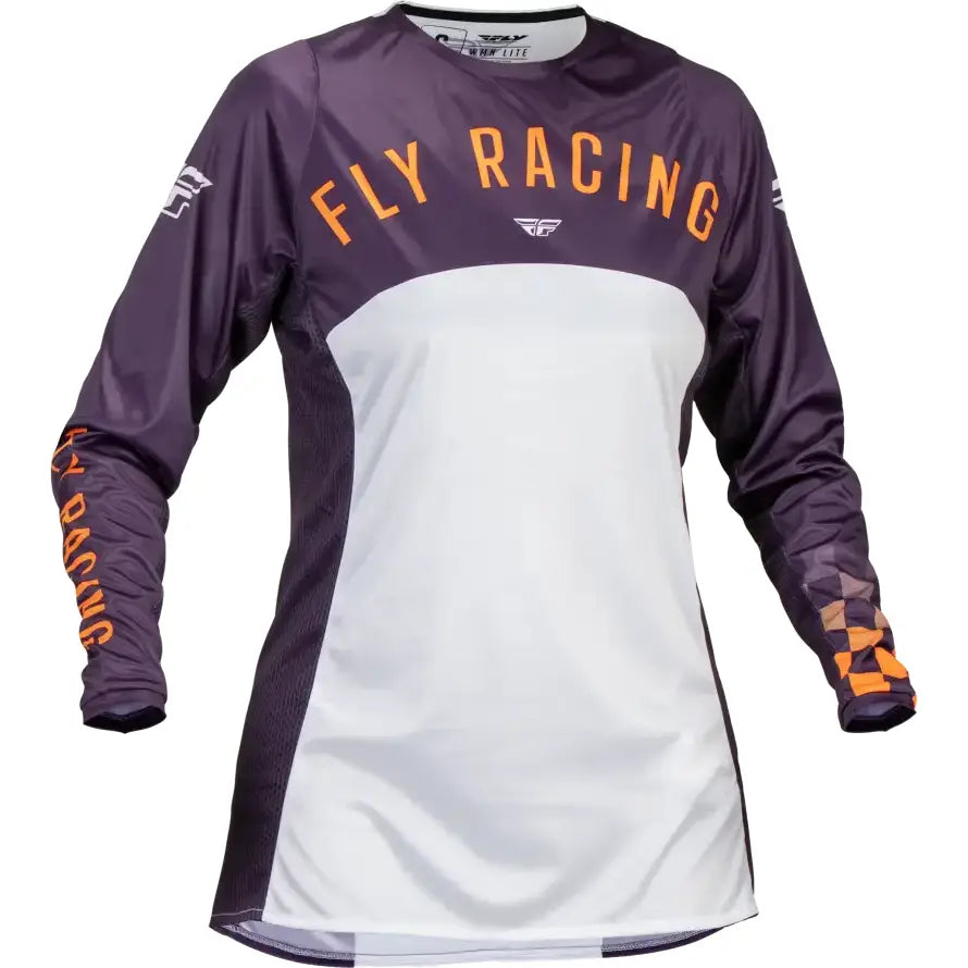 377-6212X Women's Lite Jersey Deep Purple/Wht/Neon Coral 2x - RV and Auto Parts