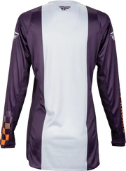377-621L Women's Lite Jersey Deep Purple/Wht/Neon Coral Lg - RV and Auto Parts