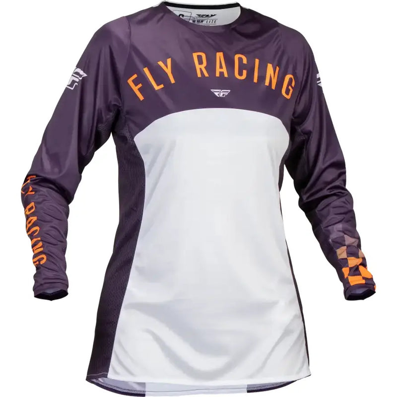 377-621M Women's Lite Jersey Deep Purple/Wht/Neon Coral Md - RV and Auto Parts