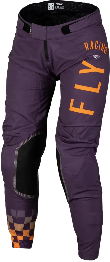 377-63107 Women's Lite Pants Deep Pur/Wht/N Coral Sz 07/08 - RV and Auto Parts