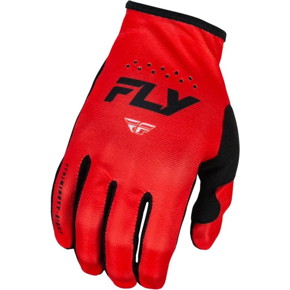 377-712M Lite Gloves Red/Black Md - RV and Auto Parts