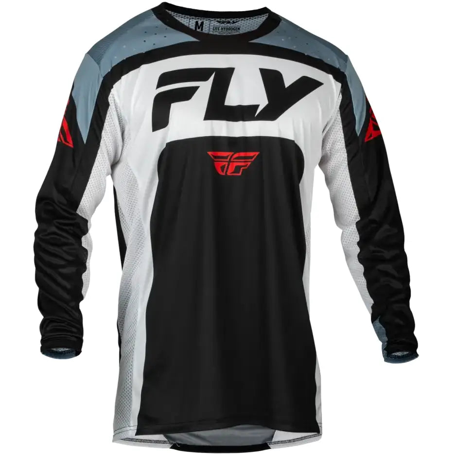 377-720S Lite Jersey Black/White/Denim Grey Sm - RV and Auto Parts