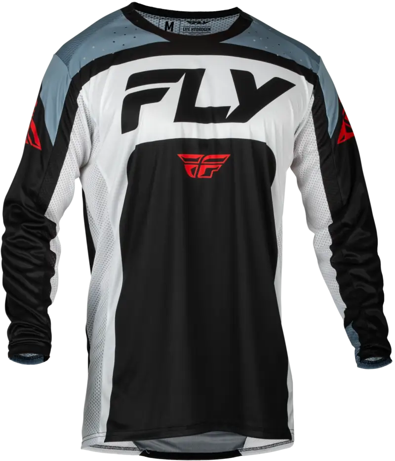 377-720X Lite Jersey Black/White/Denim Grey Xl - RV and Auto Parts