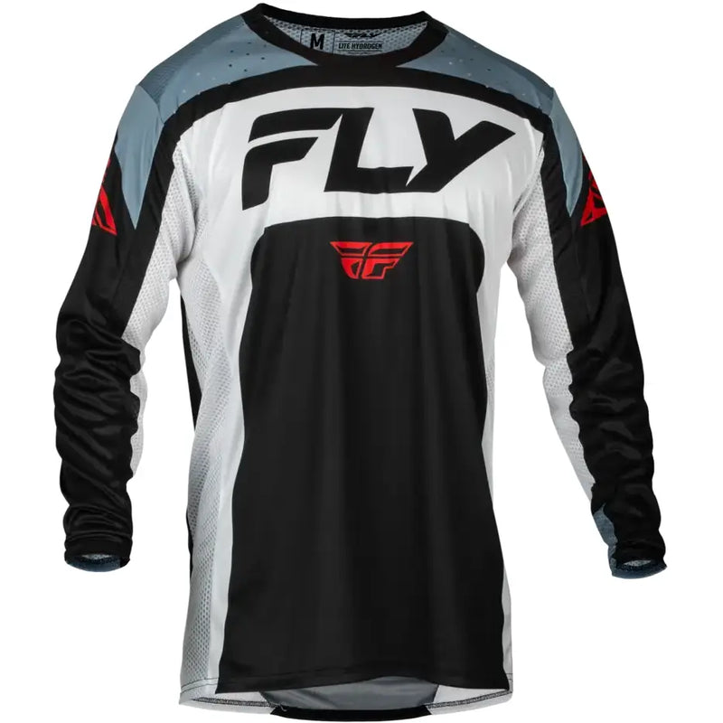 377-720YXL Youth Lite Jersey Black/White/Denim Grey Yxl - RV and Auto Parts