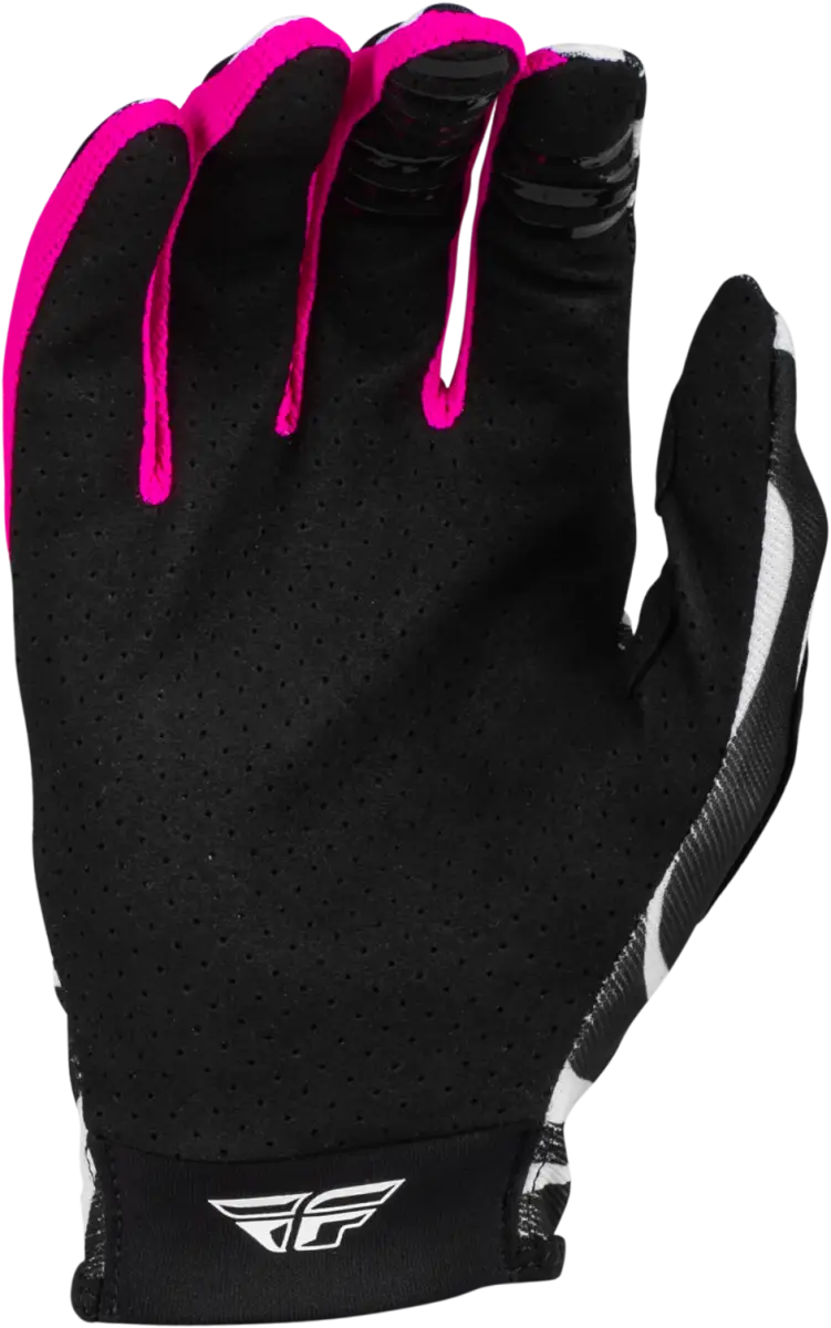377-741X Lite Uncaged Gloves Black/White/Neon Pink Xl - RV and Auto Parts