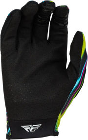 377-7432X Lite Warped Gloves Black/Pink/Electric Blue 2x