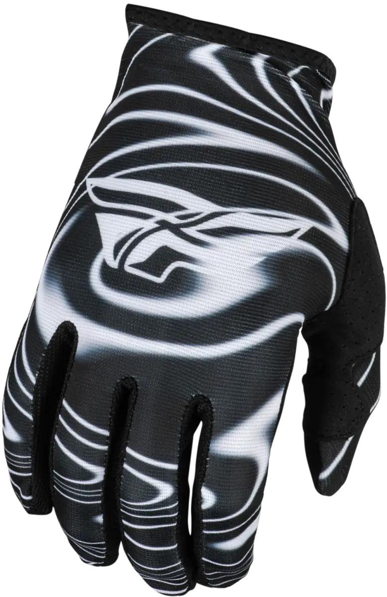 377-7442X Lite Warped Gloves Black/White 2x