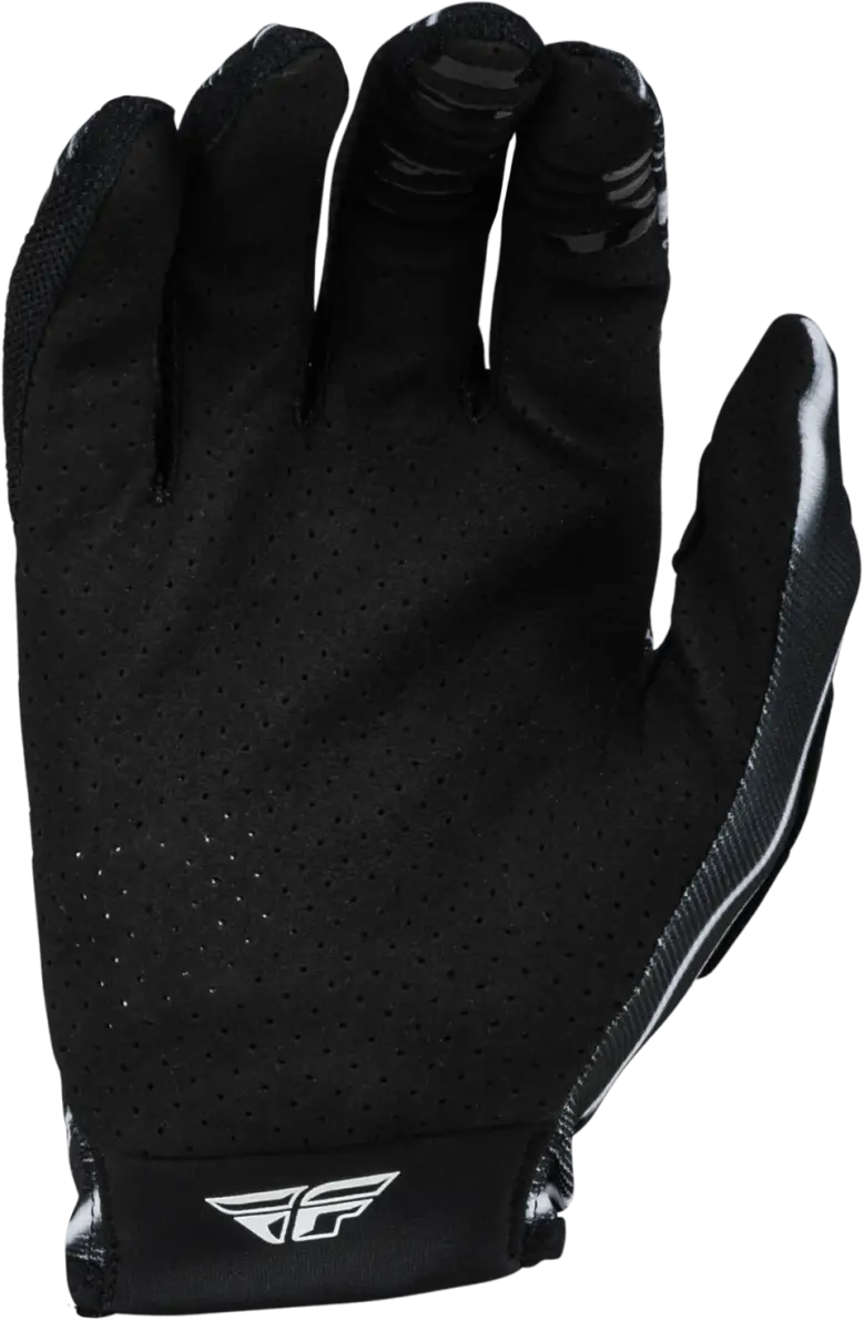377-744M Lite Warped Gloves Black/White Md - RV and Auto Parts