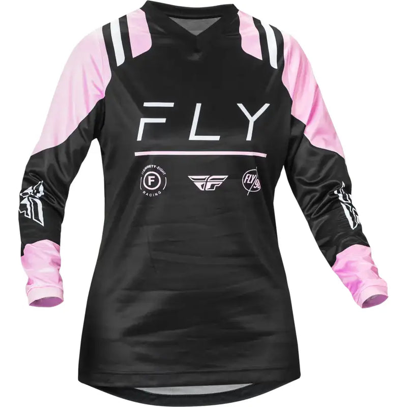 377-8212X Women's F 16 Jersey Black/Lavender 2x - RV and Auto Parts