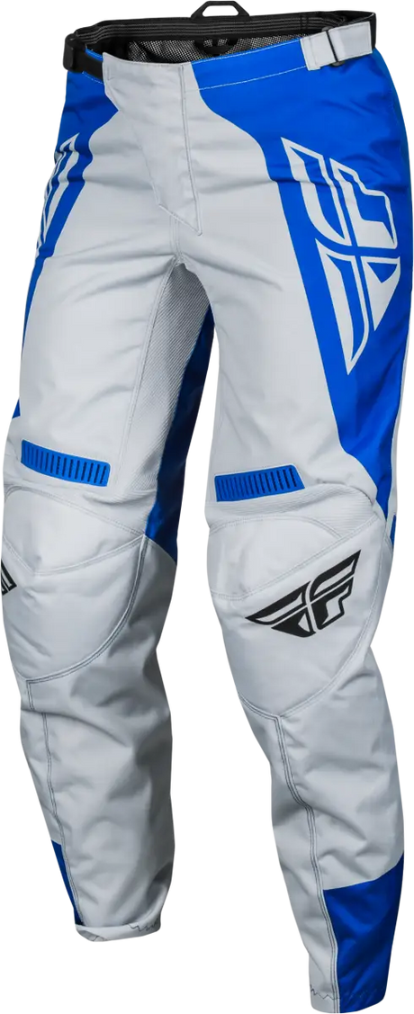 377-83009 Women's F 16 Pants Arctic Grey/Blue Sz 09/10 with multi-directional stretch ribbing, comfort mesh liner, and YKK® main zipper, ideal for off-road activities and Powersports,Pants,AVADA - Best Sellers