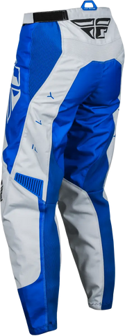 377-83009 Women's F 16 Pants in Arctic Grey/Blue, featuring a mesh comfort liner, multi-directional stretch ribbing, and low profile stretch leg cuffs. Made with 600D polyester and YKK main zipper for durability. Ergonomically pre-shaped knee and ratcheting waist belt for an adjustable, athletic fit, Powersports, Pants, AVADA - Best Sellers