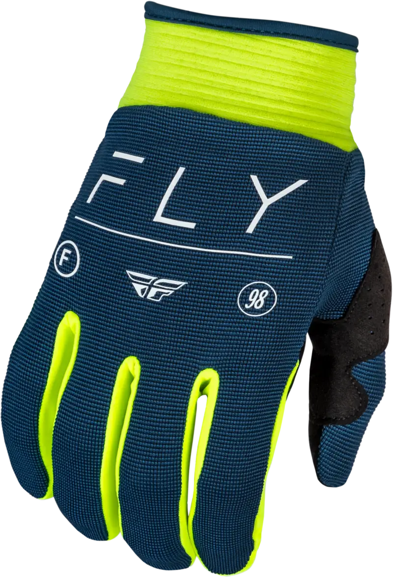 377-912YM Youth F 16 Gloves Navy/Hi Vis/White Ym - F-16