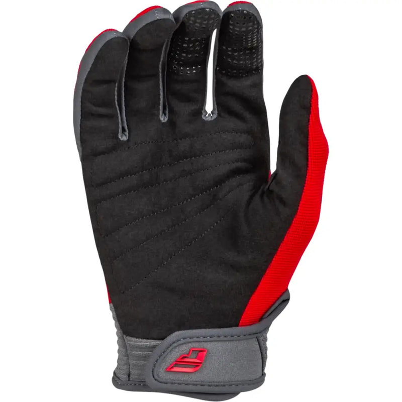 377-9132X F 16 Gloves Red/Charcoal/White 2x - F-16