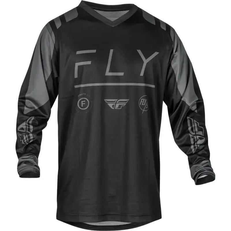 377-921L F 16 Jersey Black/Charcoal Lg - RV and Auto Parts