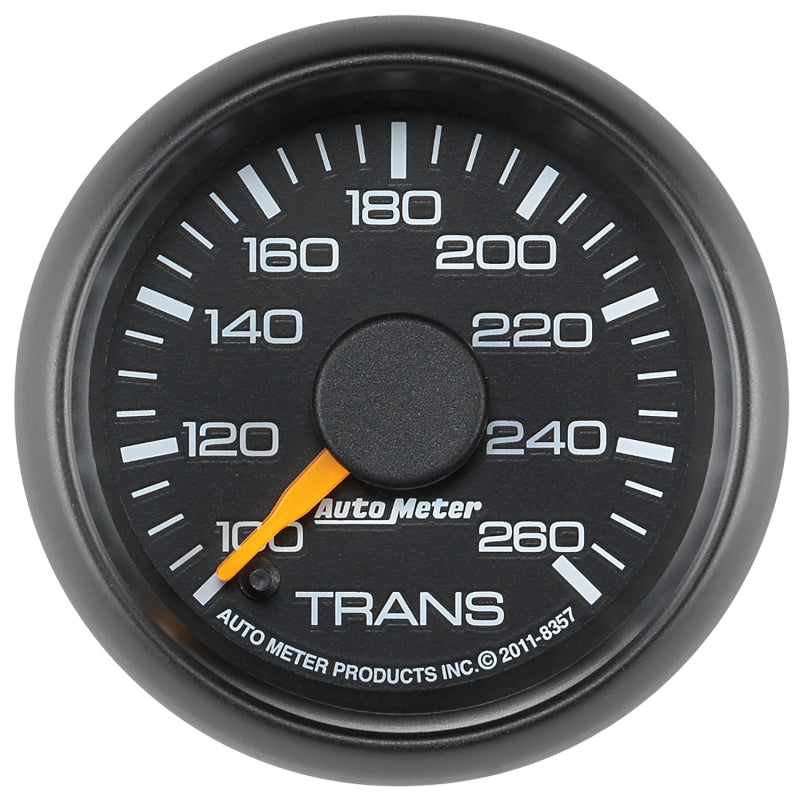 AutoMeter 8357 Autometer Factory Match 52.4mm FSE 100-260 Deg F Trans Temp Gauge - 8357