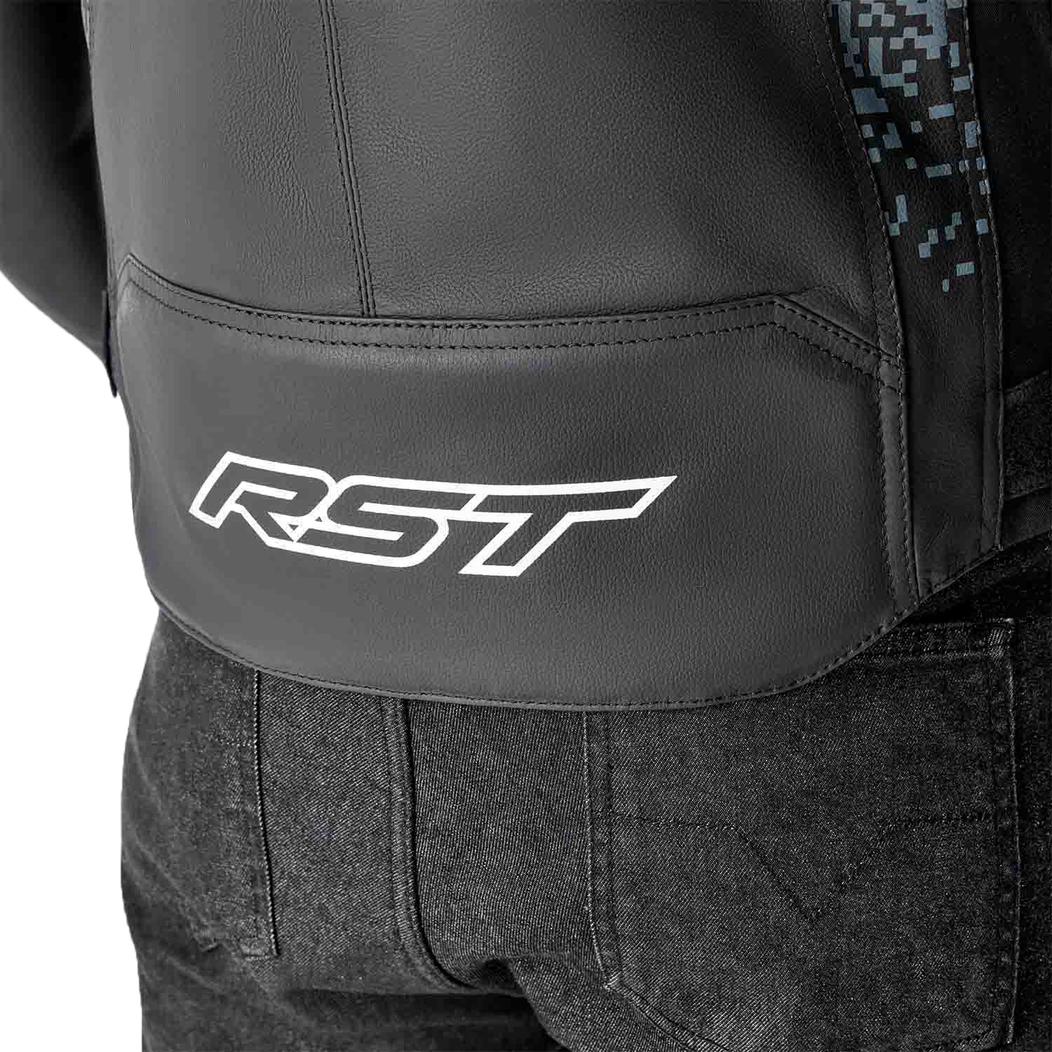 Ps Supersport K D3o Jacket Grey/Black Leather Lg
