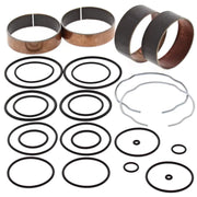 Metal bushings rubber O-rings and clips for fork bushing kit installation