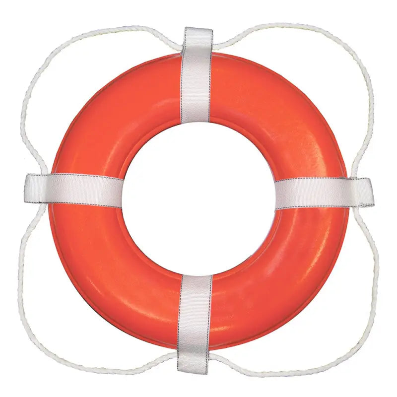 383 Taylor Made 30’ Orange Foam Ring Buoy - PFD - Personal Floatation Device