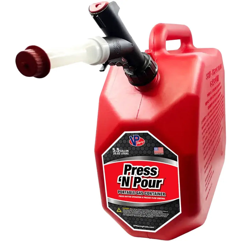 VP RACING Press 'N Pour Gas Can 5.5 Gal