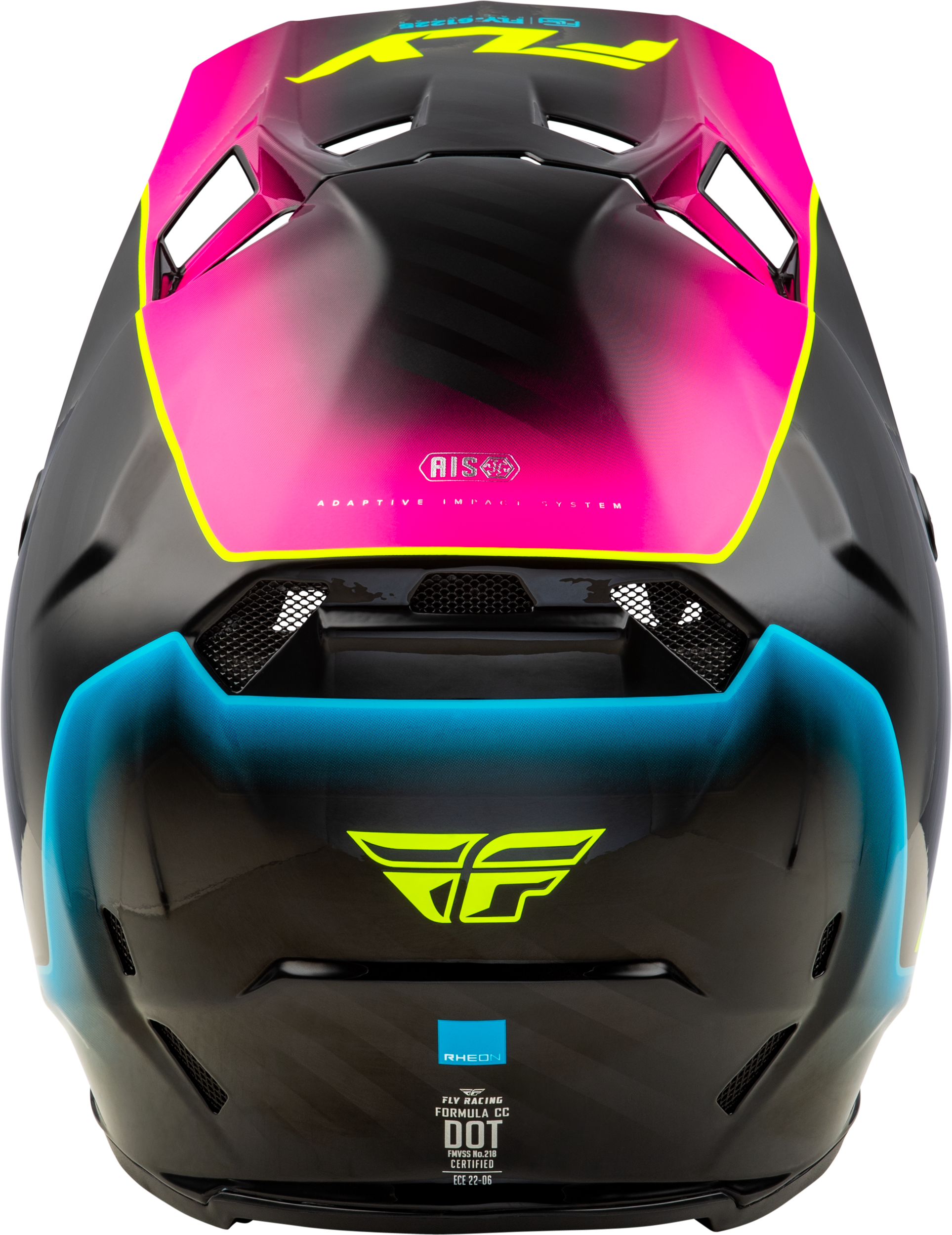 Formula Cc Underglow Helmet Black/Pink/Blue Md