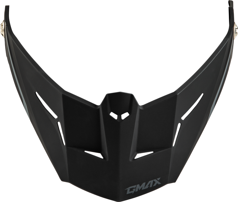 G074163 Gmax Md-74 Visor W/Screws Spectre Matte Black/Red