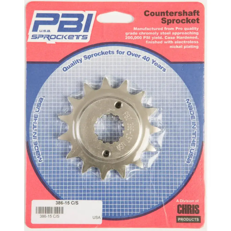 386-15 Front Cs Sprocket Steel 15t 520 Hon - Countershaft