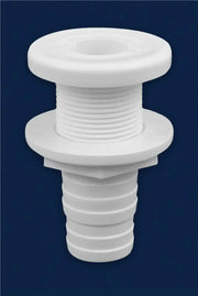 3874-1 Attwood Marine Conn-Th 1.13 Wht - Boat Scupper