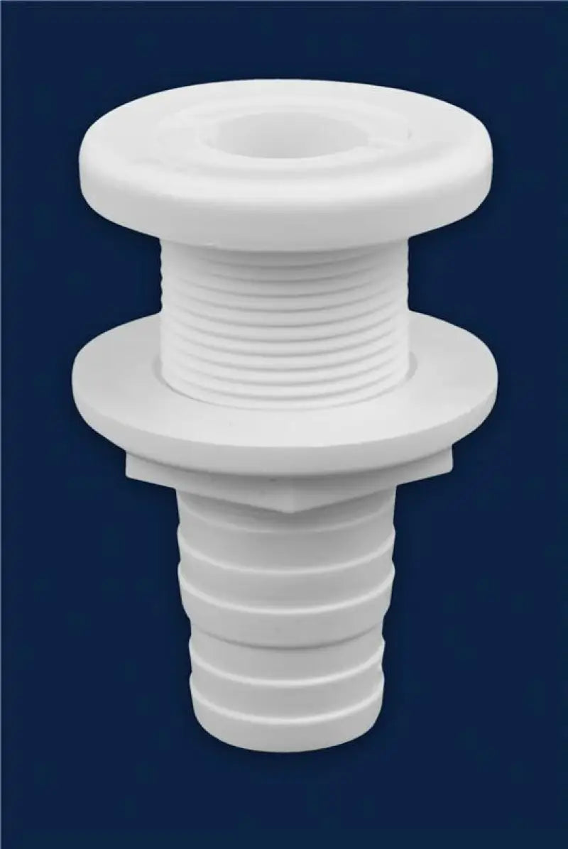 3874-1 Attwood Marine Conn-Th 1.13 Wht - Boat Scupper