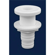 3874-1 Attwood Marine Conn-Th 1.13 Wht - Boat Scupper