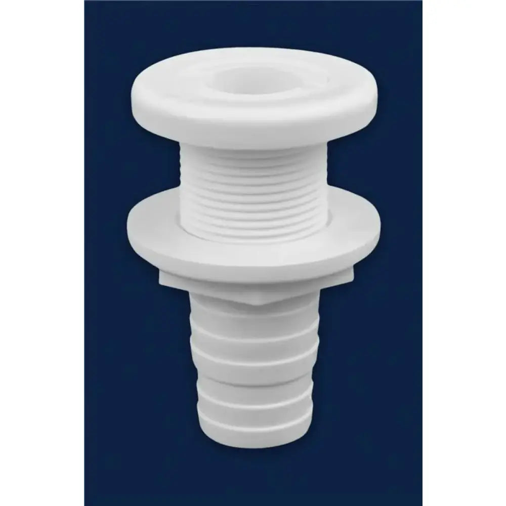 3874-1 Attwood Marine Conn-Th 1.13 Wht - Boat Scupper