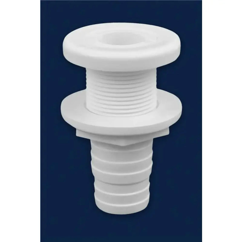 3874-1 Attwood Marine Conn-Th 1.13 Wht - Boat Scupper