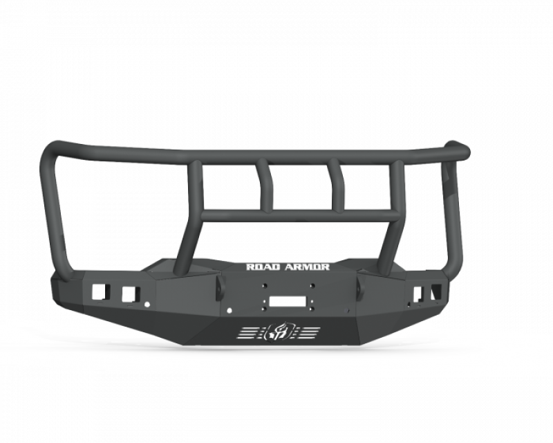 Road Armor 3202F2B Road Armor 20-22 Chevy 2500 Stealth Front Winch Bumper Titan Guard - Texture Black - 3202F2B