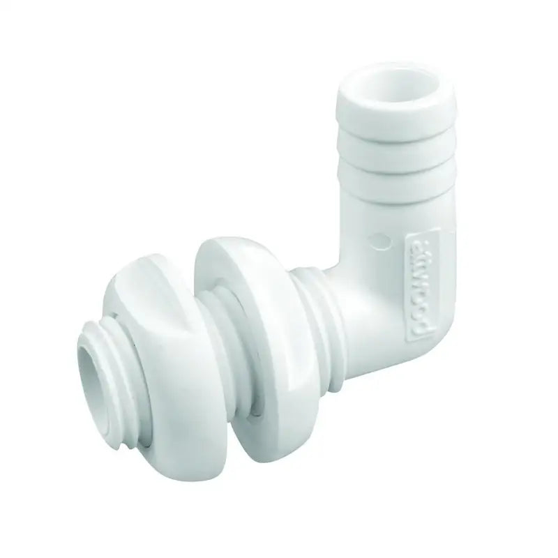 3877-3 Attwood Marine Conn-Th 90D 3/4' Hose Wht