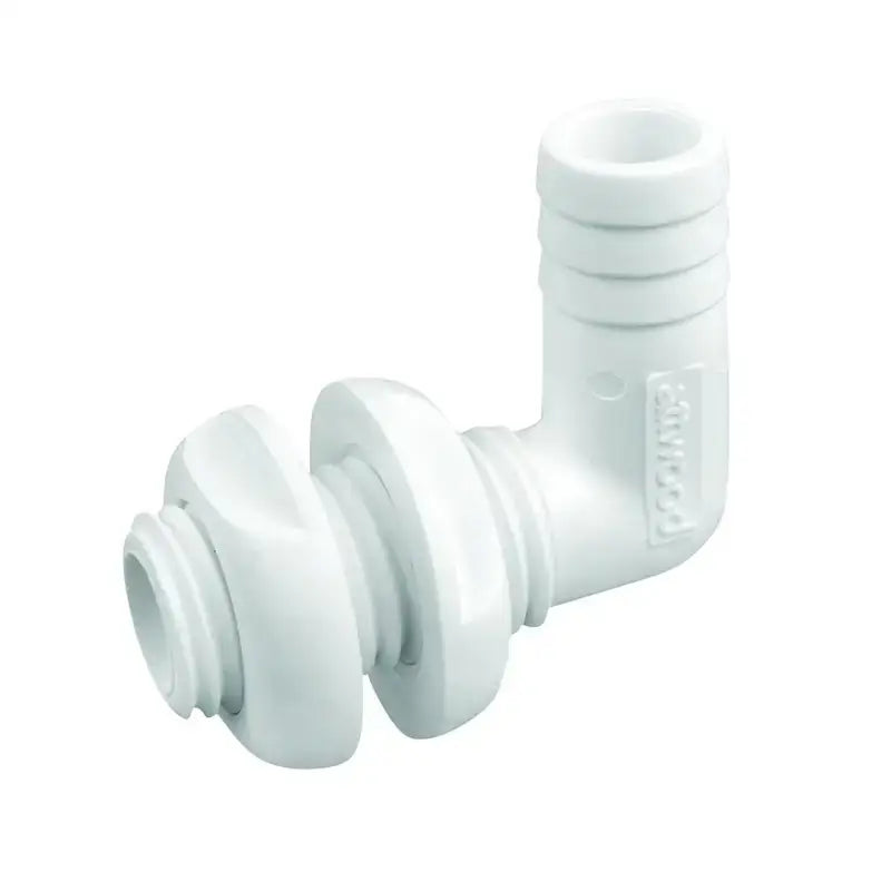 3877-3 Attwood Marine Conn-Th 90D 3/4' Hose Wht